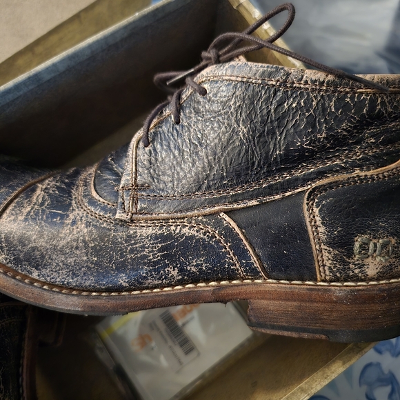 BED STU BROWN DISTRESSED COBBLER SERIES BOOT. - Picture 3 of 14